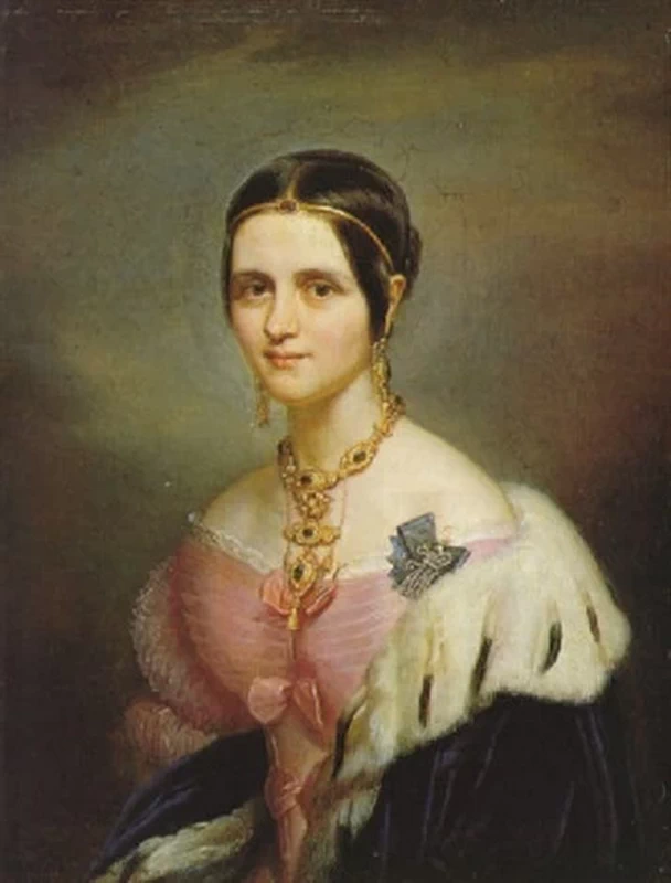 Ritratto di Sofia Evgrafovna Komovskaya, al secolo Komarovskaya